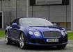 Синий Bentley Continental