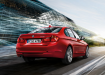 BMW 3 series - вид сзади красный