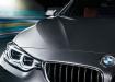 BMW 4 series крупным планом - передняя часть, фара, решётка радиатора