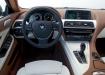 BMW 6 Gran Coupe - рулевое колесо и приборная панель