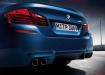 BMW M5 крупным планом - задний фонарь