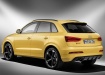 Audi RS Q3 - жёлтый, вид сзади