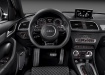 Audi RS Q3 - вид с места водителя - панель приборов и консоль