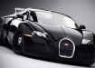 Bugatti Veyron в чёрном цвете