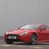 Aston Martin V8 Vantage - общий вид в красном цвете