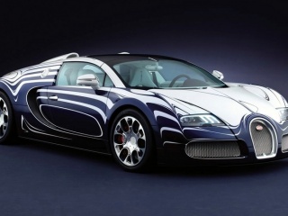 Bugatti Veyron Grand Sport в окрасе