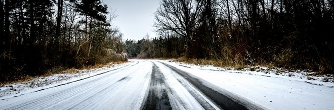 Зимняя дорога, для которой подойдёт всесезонная резина