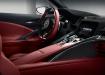 Acura NSX: салон автомобиля в красной коже