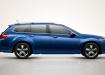 Acura TSX Sport Wagon: вид сбоку в синем цвете