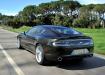 Aston Martin Rapide - вид сзади чёрного цвета