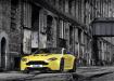 Aston Martin V12 Vantage в жёлтом цвете