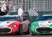 Aston Martin V12 Zagato участвует в гонках