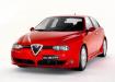 Alfa Romeo 156 на белом фоне