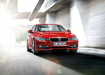 BMW 3 series в красном цвете