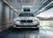 BMW 5 series - вид спереди в движении, официальное фото