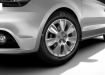 Audi A1 крупным планом колесо и передний бампер