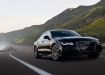 Audi A7 - чёрный в движении