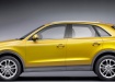 Audi Q3 - жёлтый, вид сбоку