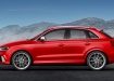 Audi RS Q3 - красный, вид сбоку