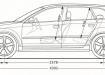 Audi RS3 - габариты