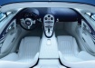 Bugatti Veyron Grand Sport - панель приборов, салон в белом цвете