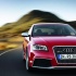 Audi RS3 в движении, вид спереди