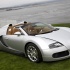 Bugatti Veyron Grand Sport - серебристый на фоне воды