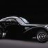 Bugatti Type 57 на чёрном фоне