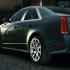 Cadillac CTS V - чёрный, вид сзади