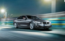 BMW 4 series в движении