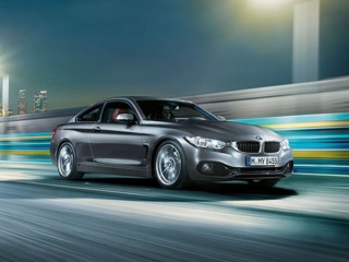 BMW 4 series в движении