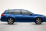 Acura TSX Sport Wagon: вид сбоку в синем цвете